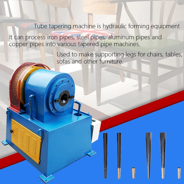 Steel Tube Tapering Rotary Swaging Shrinking Machine Sofa Legs Machine